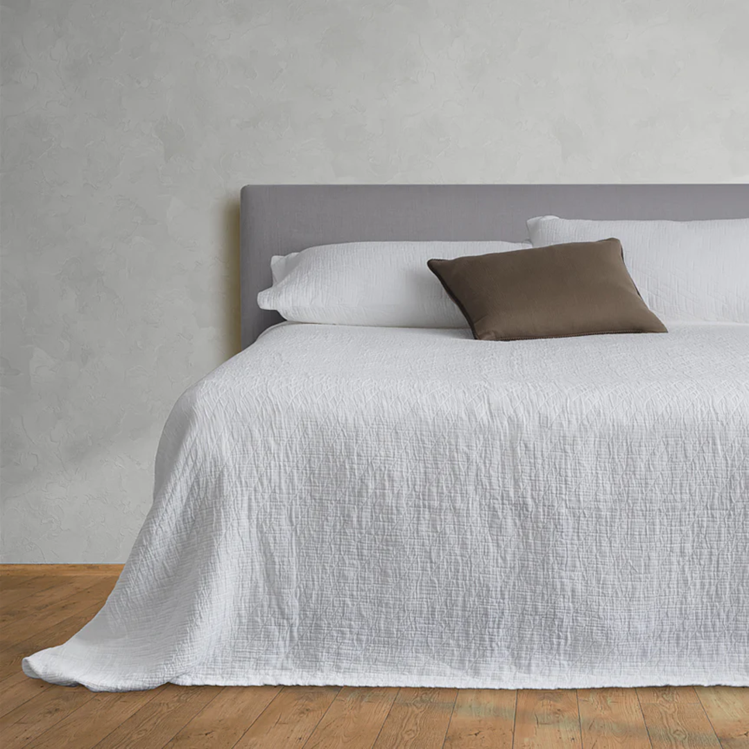 Seneca - Roma Bedspread Set - White image 0